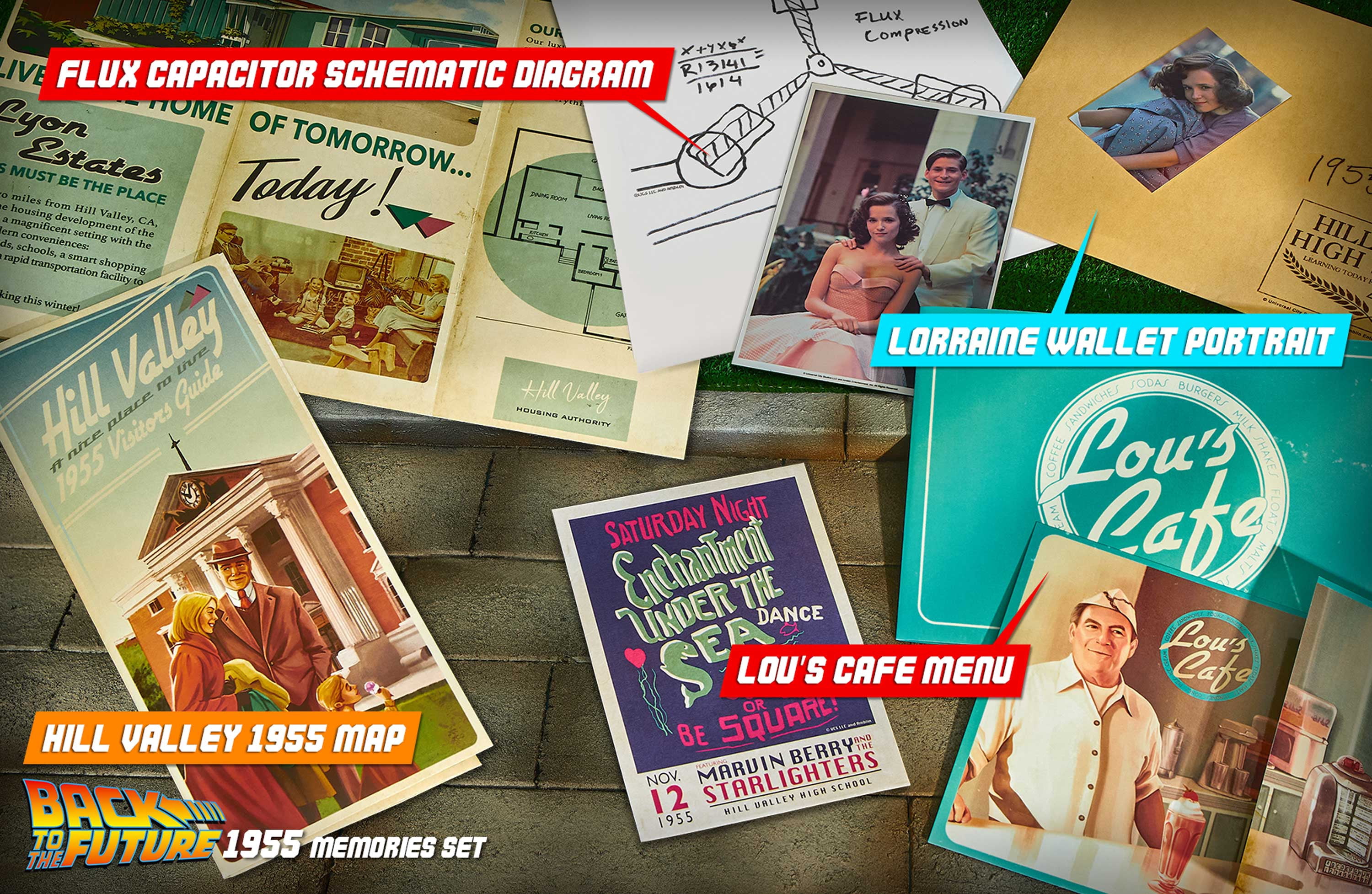 Doctor Collector Back to the Future Time Travel Memories & Collector Kit for Ages 14+