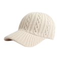 thumbnail image 4 of CYSFASHION Baseball Cap for Men Cotton Sun Visor Knitted Fleece Fitness Fall Fashion Must Have Women's Hats & Caps Beige, 4 of 8