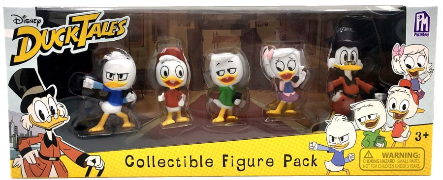 *Disney DuckTales* Collectible Figures 5 Pack Scrooge Webby Huey Dewey Louie NEW 