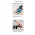 thumbnail image 3 of Woodworking Trimmer for Impot Mop Straight and Curve Edge Cutter Fast Trimming Tool, 3 of 6