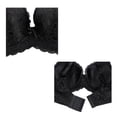 thumbnail image 3 of Brasier Carnival Encaje y Moño Negro Talla 36B, 3 of 4