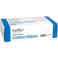 thumbnail image 3 of ForPro Lint-Free Cotton Wipes, 100% Pure Cotton Gauze, 2" x 2", White, 240-Count, 3 of 6