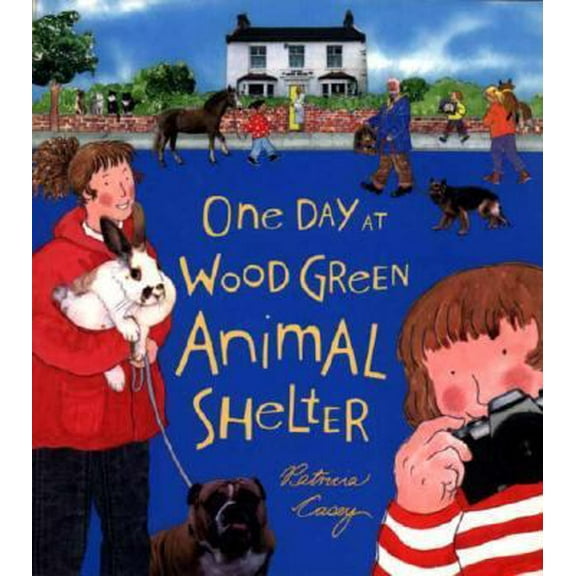 Pre-Owned One Day at Wood Green Animal Shelter (Hardcover) 0763612103 9780763612108