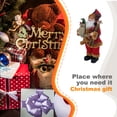 thumbnail image 4 of Billuyoard Muñeco de Navidad de Papá Noel Decoración Sentado Decoración 30 cm Estatua de vacaciones Regalo de bricolaje de plástico 11.8 Kits de decoración para fiestas Tipo 2 Billuyoard HA009318-02, 4 of 6
