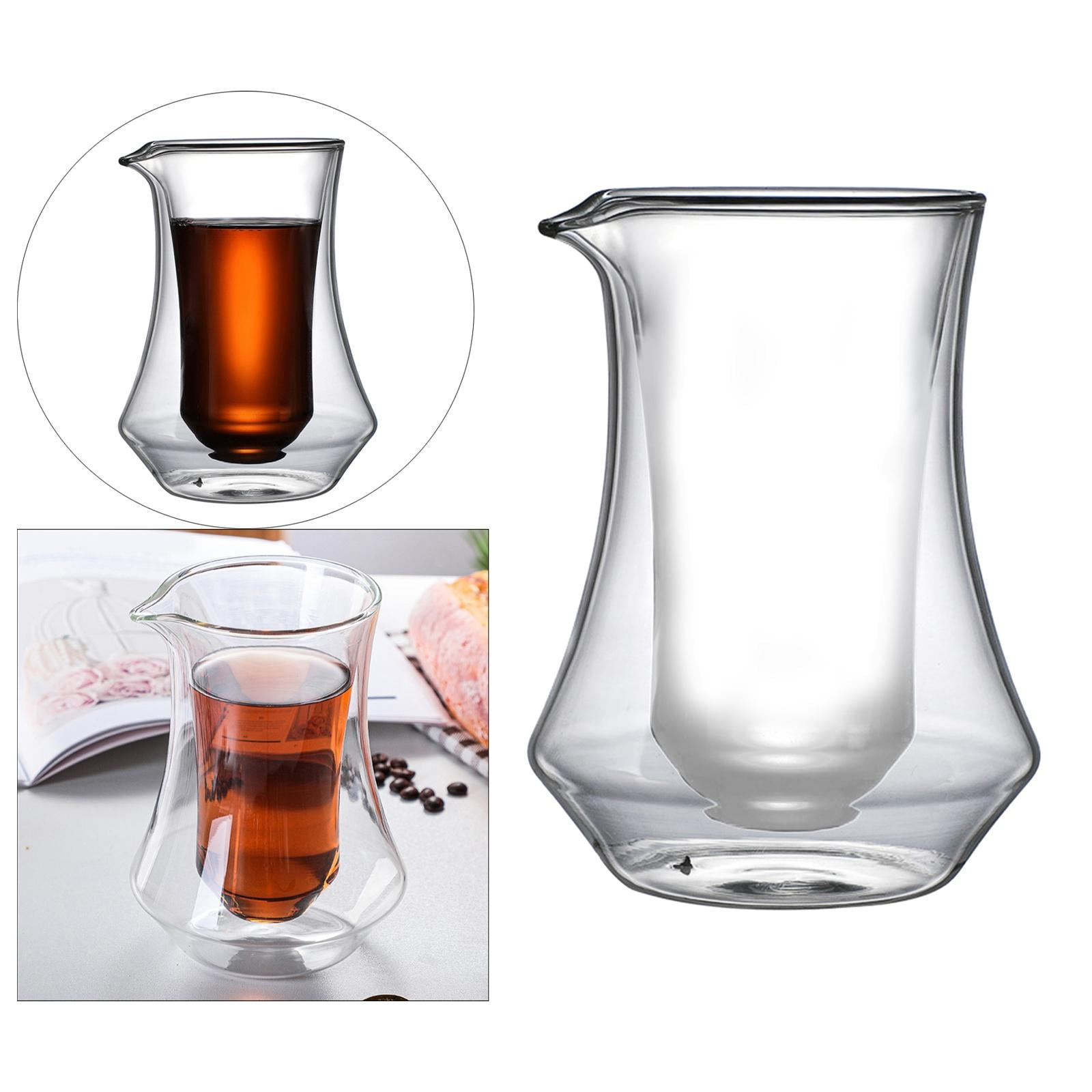 Axioma Double Wall Coffee Cup Heat-Resistant Tasting Cup Drinking Glass Yoghurt Cups Coffee Mug for Tea Coffee Espresso Milk 1pcs