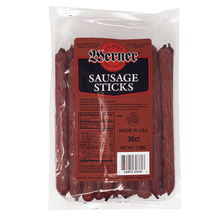 Werner Sausage Sticks 36ct (Best Store Bought Italian Sausage)