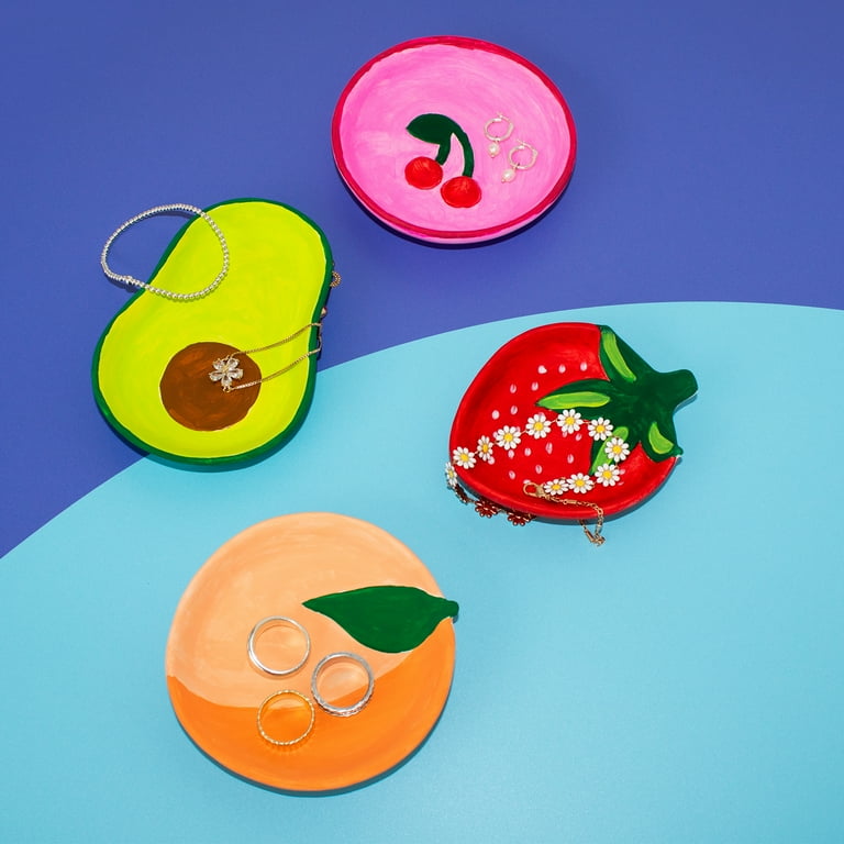 Art 101 Paint Your Own Ceramic Fruit Trays - Walmart.com