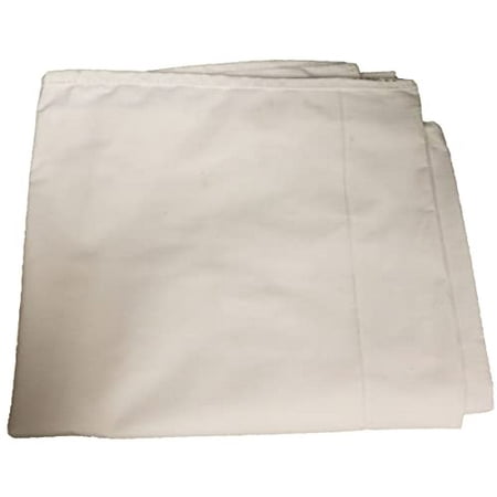 Canvas Tent Top Storage Bag | Medium Size: 23 x 55 | White | Fits Tent Tops up to 20 x 30
