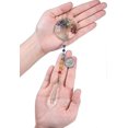 thumbnail image 2 of 3pcs Clear Crystal Glass Tree Of Life Daylighters For Chandelier Garden Windows, 2 of 5