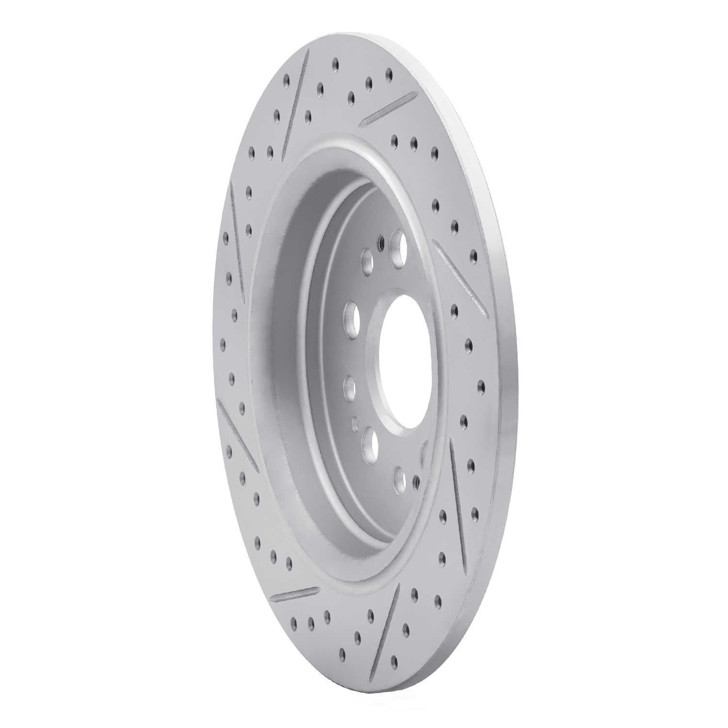 Dynamic Friction Company 830-59070R DFC Geoperformance Rotor - Drilled and Slotted
