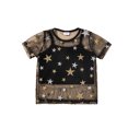 thumbnail image 3 of Diconna Girls Clothes Set, Star Print Perspective Tops+Ripped Long Jeans, 3 of 8