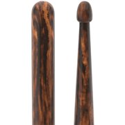 ProMark Claus Hessler ActiveGrip Clear, 5A FireGrain Hickory Drumsticks Wood Tip