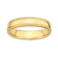 thumbnail image 1 of 925 Sterling Silver Gold Plated Stackable Ring Fancy/, 1 of 8