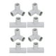 thumbnail image 1 of ColoMX Conectores Playpen en forma de 8 piezas para puertas de seguridad para bebés y mascotas Piezas de repuesto de repuesto para bebés Accesorios para bebés Babypen, 1 of 8