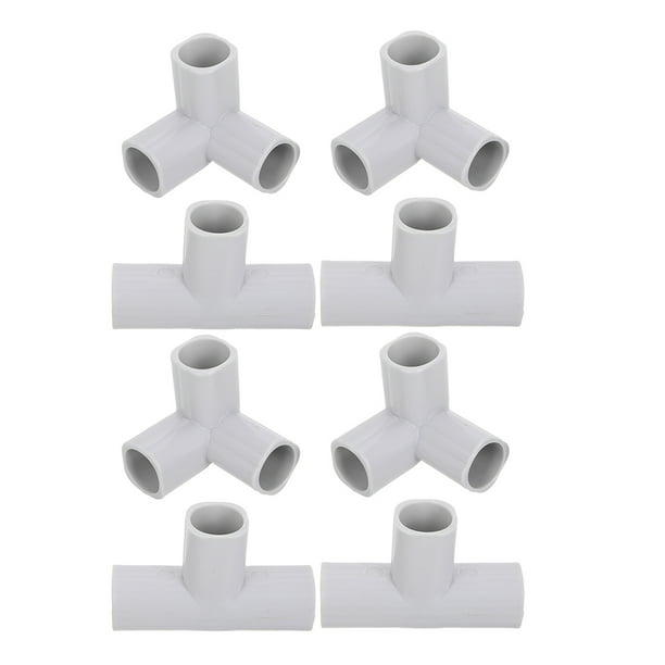 ColoMX Conectores Playpen en forma de 8 piezas para puertas de seguridad para bebés y mascotas Piezas de repuesto de repuesto para bebés Accesorios para bebés Babypen