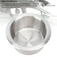 thumbnail image 4 of Car Stainless Steel Cup Holder,Compact Stainless Steel Cup Holder, Easy Installation, Suitable for Cars, RVs, Yachts, 4 of 7