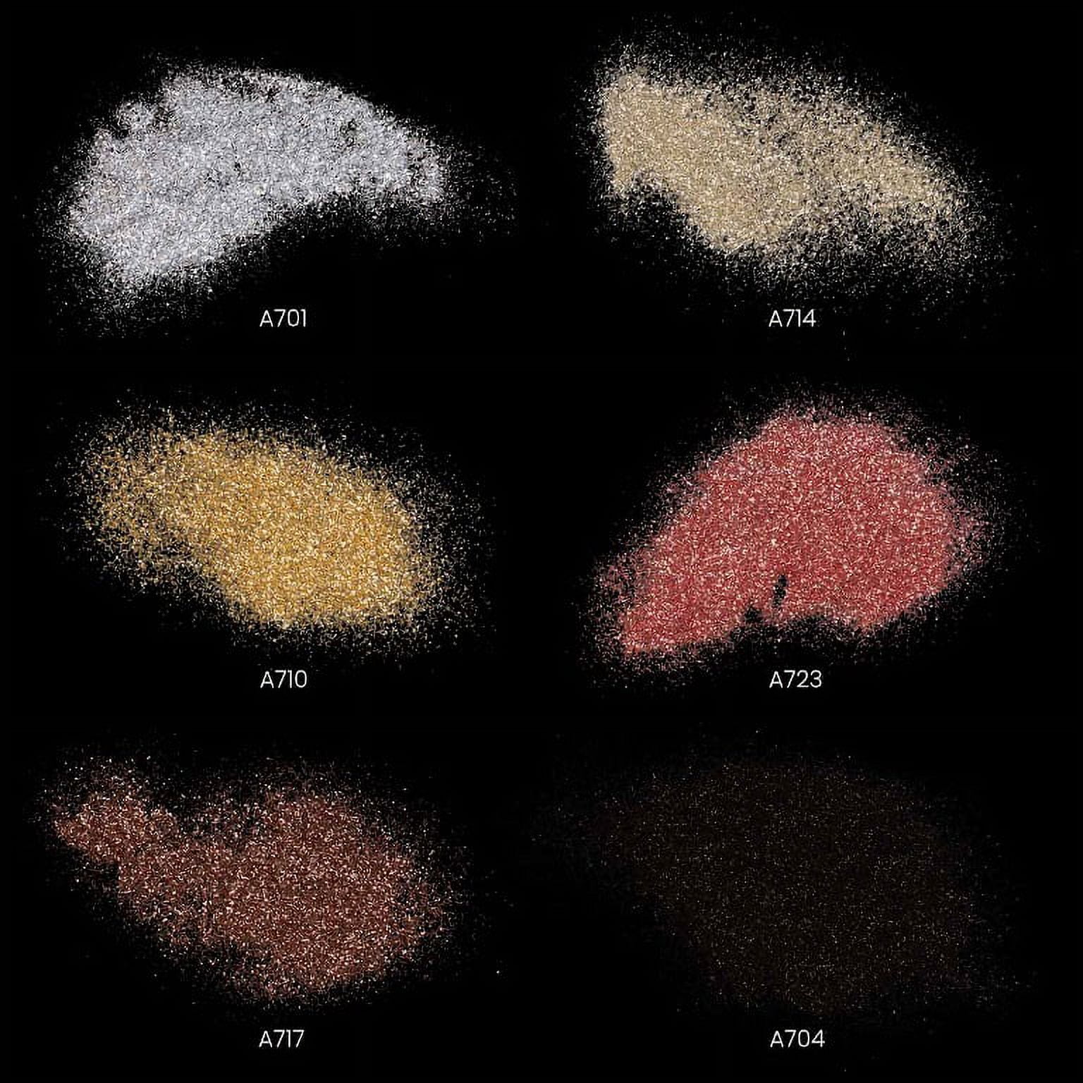 Arteza Fine Glitter, 1.5oz, Metallic Colors - 6 Pack