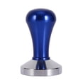 thumbnail image 1 of Molinillo de café expreso Barista de acero inoxidable hecho a mano prensa de Base de 57,5mm azul, 1 of 8