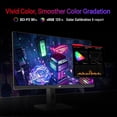 thumbnail image 3 of Monitor para juegos ASUS ROG Strix 27" 1440P USB-C HDR (XG27ACMG) - QHD (2560x1440), 270 Hz, 1 ms, IPS rápido, sincronización de desenfoque de movimiento extremadamente bajo, compatible con G-SYNC, Di, 3 of 5