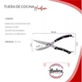 thumbnail image 3 of Tijera Cocina Profesional HUDSON Acero Inoxidable mango POM, 3 of 5