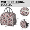 thumbnail image 6 of Lunch Bag Lunch Box for Women Reusable Insulated Lunch Bags,Water-Resistant Gothic Cooler Lunch Tote Bag, Large Capacity for Work Travel Picnic, 6 of 6