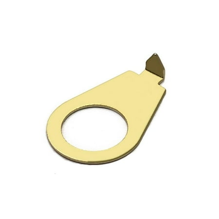 hejhncii Guitar Knobs Pointer Indicator Plates Gold Silver Electric Guitar Control Knob Position Pointers 9.7mm Diameter Washers