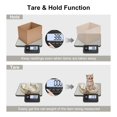 thumbnail image 4 of QP Shipping Scale, 440 lb/0.35 oz High Accuracy Digital Postal Scale, Postage Scale, Wireless LCD Display, Hold/Tare Function, Lightweight Scale for, 4 of 7