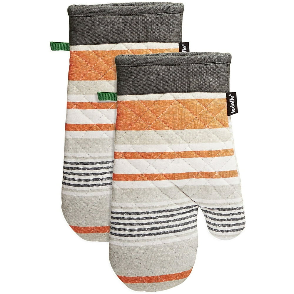 Nanterre Orange Double Oven Mitt by Ladelle - Walmart.com ...