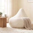 thumbnail image 4 of Costway Bean Bag Chair for Adults with Skin-friendly Corduroy Cover & Soft Sponge Filling Beige, 4 of 10
