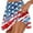 008 Multicolor, variant on 4th of July Skort Patriotic Skorts High Waist Vintage American Flag Culotte Athletic Yoga Tennis Fake Two Piece Trouser Skirt