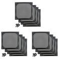thumbnail image 1 of 140mm Desktop Computer Case Fan Dust Filter Grills Dustproof Case Cover with Screws, Aluminum Frame Mesh, 12 Pack, 1 of 6
