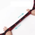 thumbnail image 3 of Stretch Strap With Loop Handles - Resistance Band Elastic Stretching Strap Hand/For Exercise - red, 3 of 5