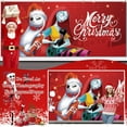 thumbnail image 5 of Jack Sally Christmas Garage Door Banner - 16 x 7 ft Nightmare Christmas Decoration for Door, Photo Party Background, 5 of 8