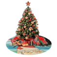 thumbnail image 4 of Falda para árbol de Navidad de Moana, suave y divertida, decoración navideña navideña de granja de 36", 4 of 4