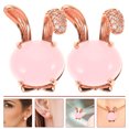 thumbnail image 3 of Miangastore Necklace Pendants Jewelry Accessory Crystal Rabbit Charms Resin 2Pcs, 3 of 9