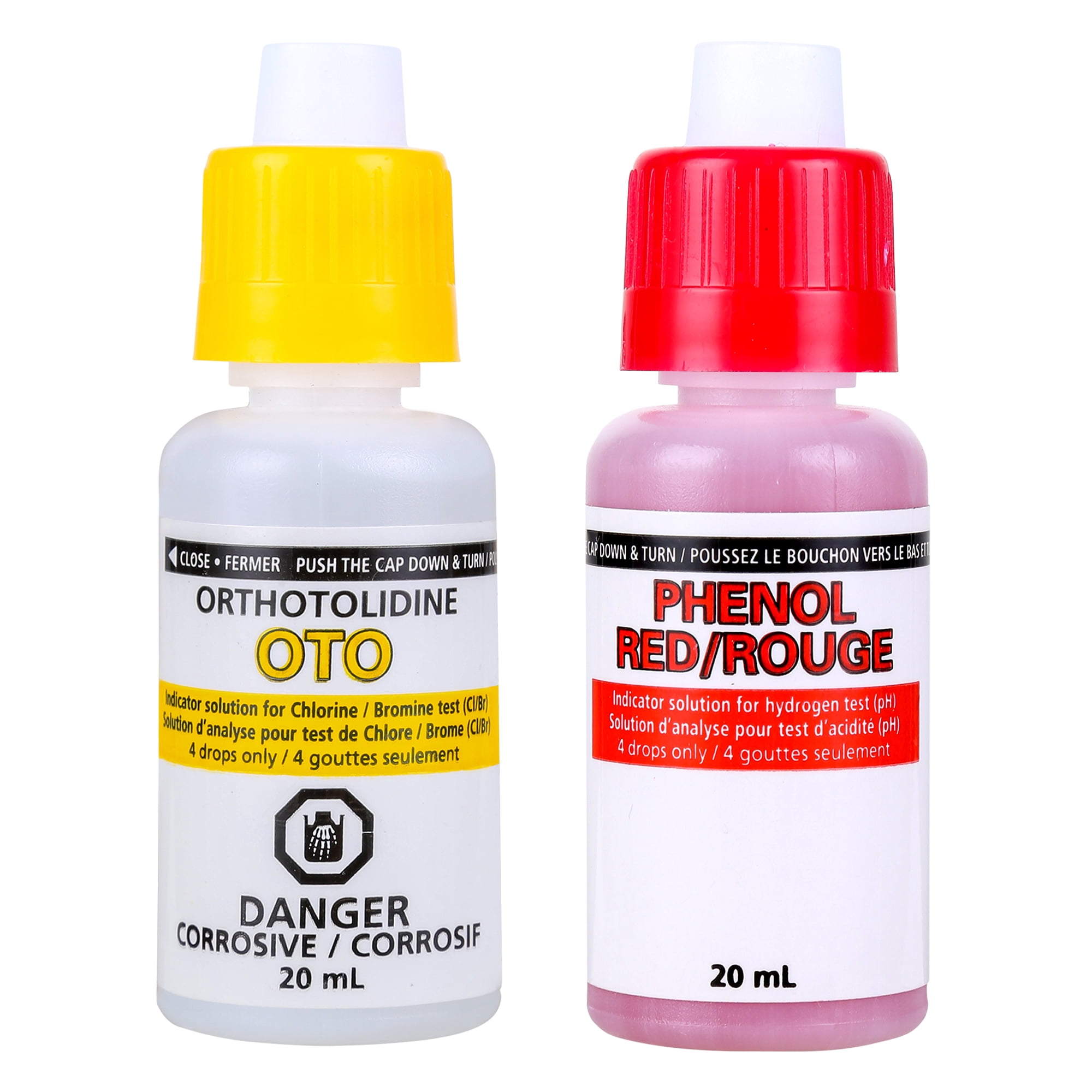 Mainstays 3-Way Pool Test Kit with Child Proof Caps - Count per pack - 1