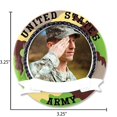 thumbnail image 5 of Personalized Army Christmas Ornaments 2024 - Photo Frame Ornaments for Christmas Tree, Army Ornament, Deployment Ornaments, Military Christmas Decorations - Camo - Free Customization, 5 of 10