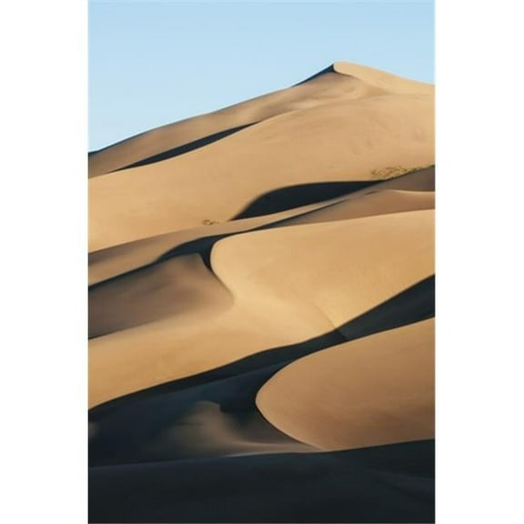 Sand Dunes in Morning Light Great Sand Dunes National Park - Colorado United States of America Poster Print by Carl Johnson, 24 x 38 - Large