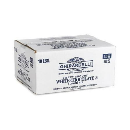 Ghirardelli Sweet Ground White Chocolate Flavor Powder, 62029 (161343)