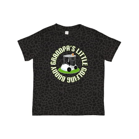 

Inktastic Grandpa s Little Golf Buddy Gift Toddler Boy Girl T-Shirt