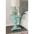 thumbnail image 3 of Powell Stanton Pedestal Accent Side Table, Blue, 3 of 5