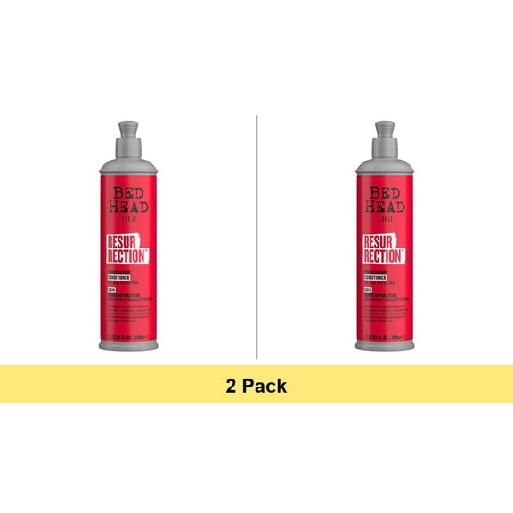 Tigi Bed Head Resurrection Super Repair Conditioner for Damaged Hair, 13.53 Oz - 2 Pack