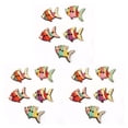 thumbnail image 1 of bedienty 50pcs DIY Buttons Cartoon Giraffe Children's Beautifully Decorated by Hand No.03 3Set, 1 of 6
