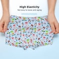 thumbnail image 3 of Yiaed Cartoon Animals Print Boys' Boxer Briefs Cotton Casual Stretch Comfort Boys Boxers - Kids Boxer Briefs Underwear for Boys (6-18)-Medium, 3 of 5