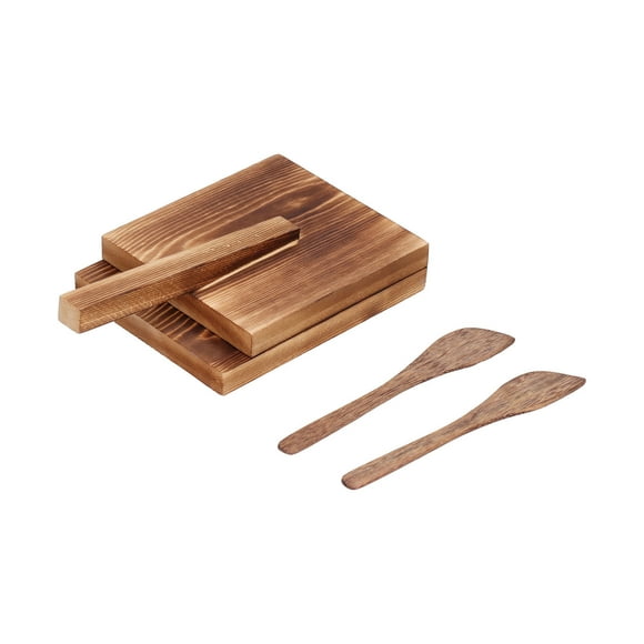 Dough Pressing Tool,Tortilla Press Wood Multifunction Empanada Maker Dough Press Multi-Functional