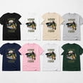 thumbnail image 4 of Wishin I Was Fishin T-Shirt, Funny Fishing Bass Graphic Tee, Gift for Dad, Unisex Cotton Shirt, 4 of 9