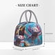 thumbnail image 2 of Fotbe Cute Underwater Axolotl Bolsa de Almuerzo con Estampado, Lonchera Aislada, Contenedor de Comida Reutilizable Tipo Cooler a Prueba de Fugas, 2 of 6