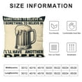 thumbnail image 5 of COMIO Throw Pillow Covers Beer Classical Quote Lettering Series Throw Pillows Cases Vintage Rustic Icons Decorative Pillow Covers Cushion Case for Home Sofa (Beer), 5 of 5
