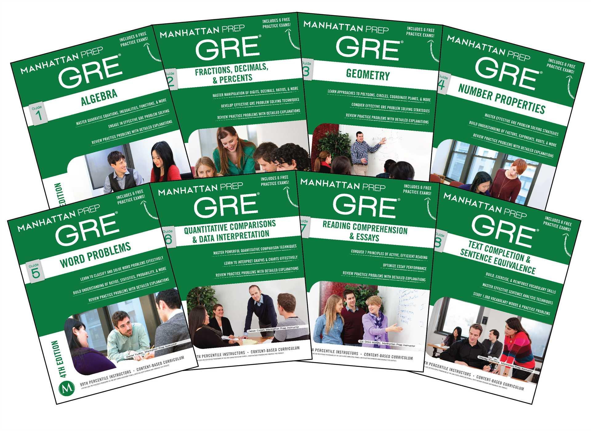 Manhattan Prep GRE Strategy Guides Manhattan Prep GRE Set of 8