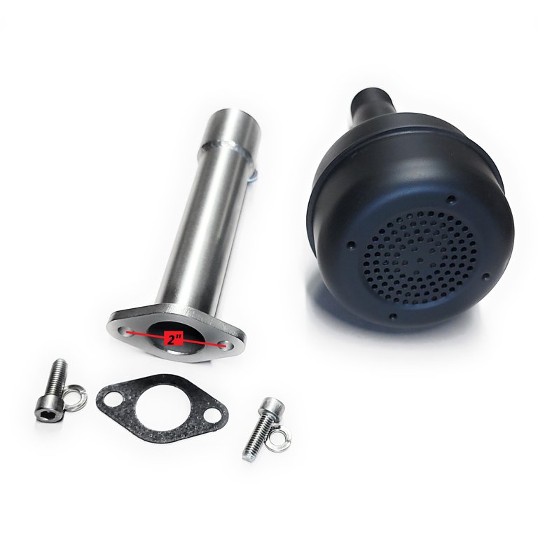 Header Exhaust Pipe - Fits GX270/GX390 & Predator 301cc/420cc